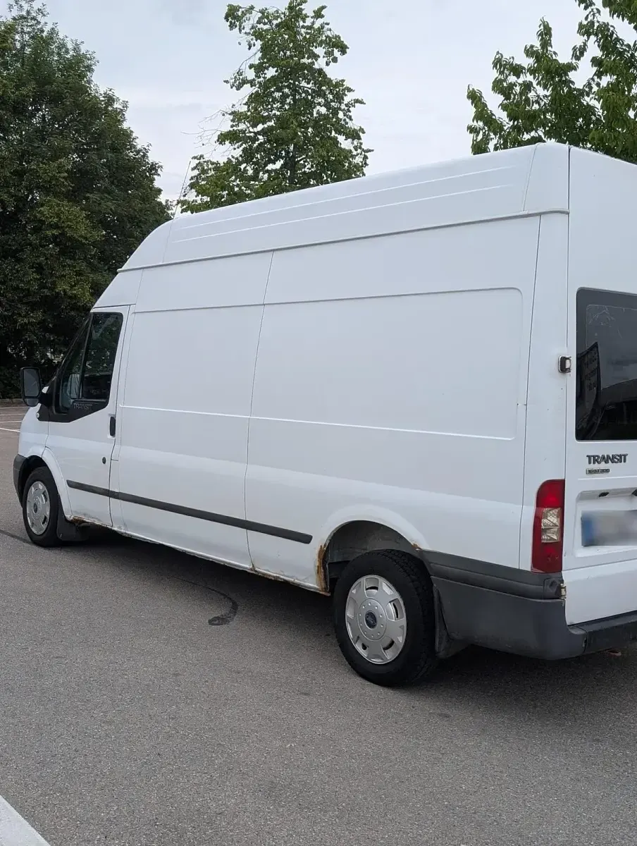 Gebraucht Ford Transit 101 PS (74 kW) 2013 Weiß Van / Kleinbus