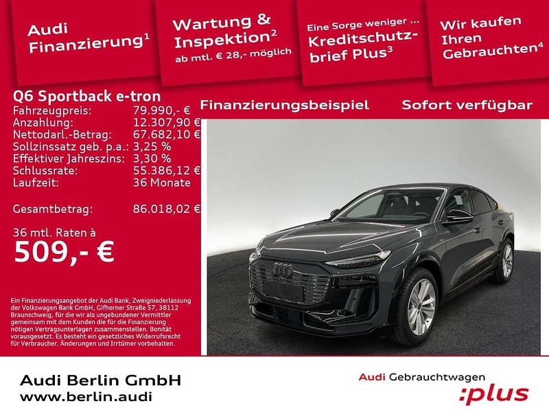 Gebraucht Audi Q6 e-tron 284 kW (387 PS) 2025 Magnetgrau SUV