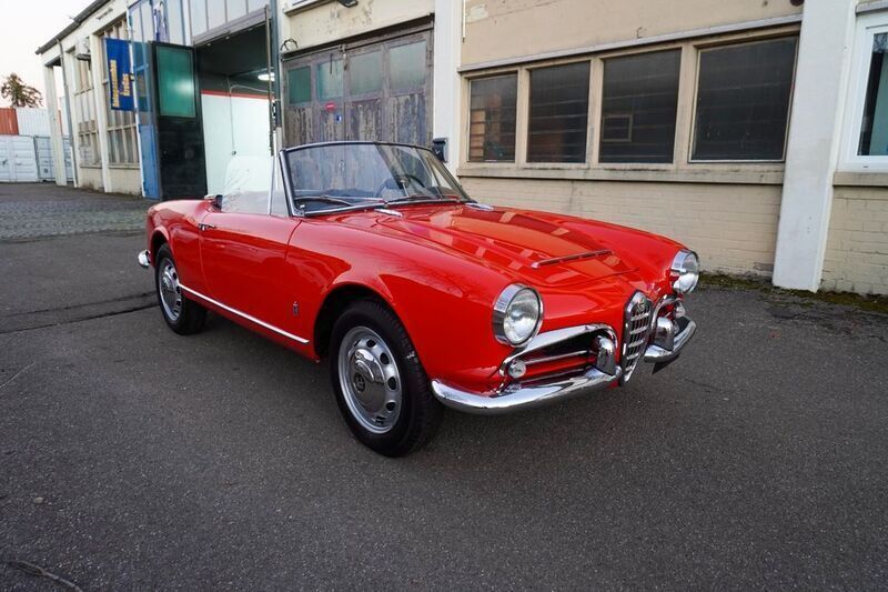 Gebraucht Alfa Romeo Giulia Spider 90 PS (66 kW) 1964 Rot Cabrio