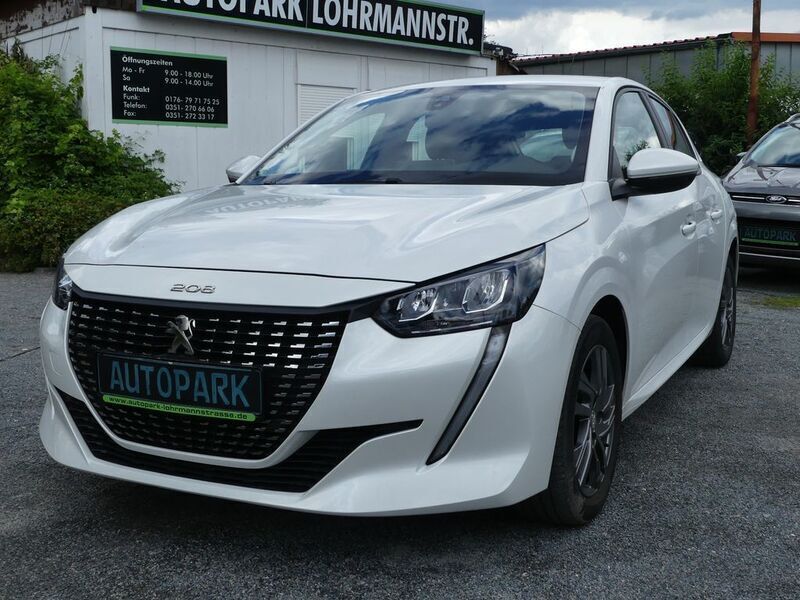 Weiß Gebraucht 2021 Peugeot 208 Active Kleinwagen | 11.000 € (Guter Preis) - Bild 1/4