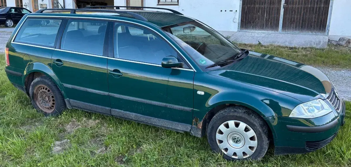 Gebraucht VW Passat 116 PS (85 kW) 2001 Grün Kombi