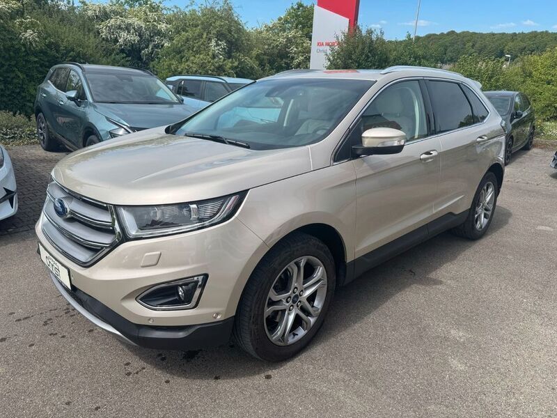 Weiß Gebraucht 2017 Ford Edge Titanium SUV | 21.790 € (Guter Preis) - Bild 1/4