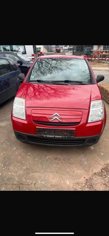 Rot Gebraucht 2004 Citroën C2 Kleinwagen | 1.499 € (Fairer Preis) - Bild 1/2