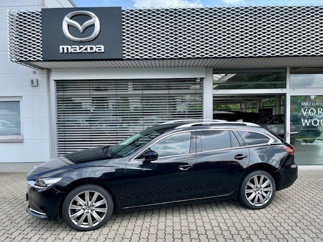 Schwarz Gebraucht 2024 Mazda 6 Exclusive-Line Limousine | 32.900 € (Guter Preis) - Bild 1/4