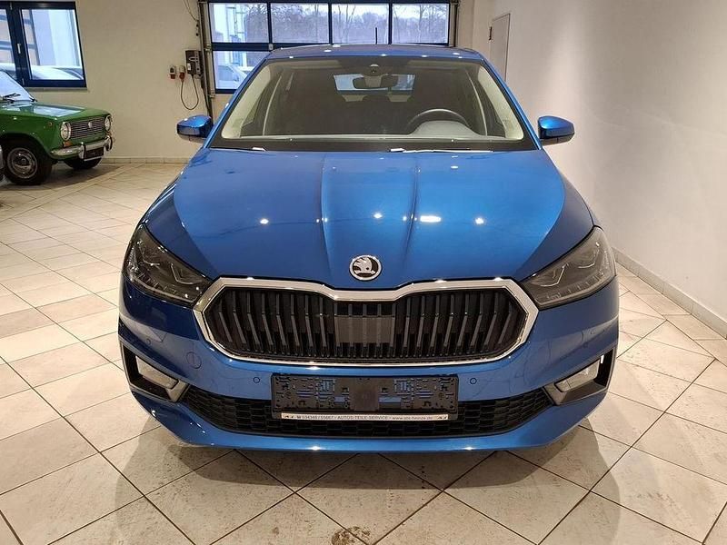 Gebraucht Skoda Fabia Selection 116 PS (85 kW) 2024 Blau Limousine