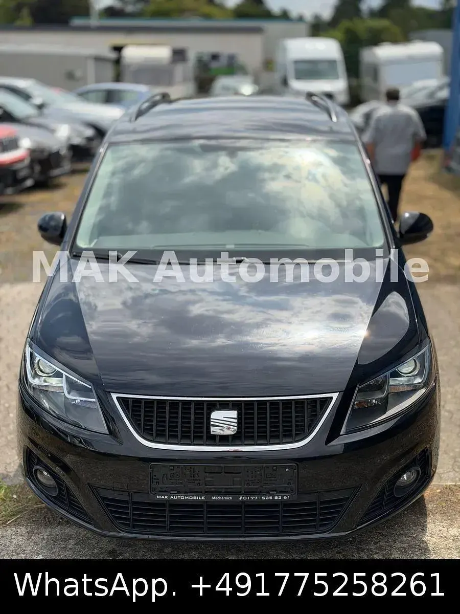 Gebraucht Seat Alhambra 140 PS (102 kW) 2015 Schwarz Van / Kleinbus