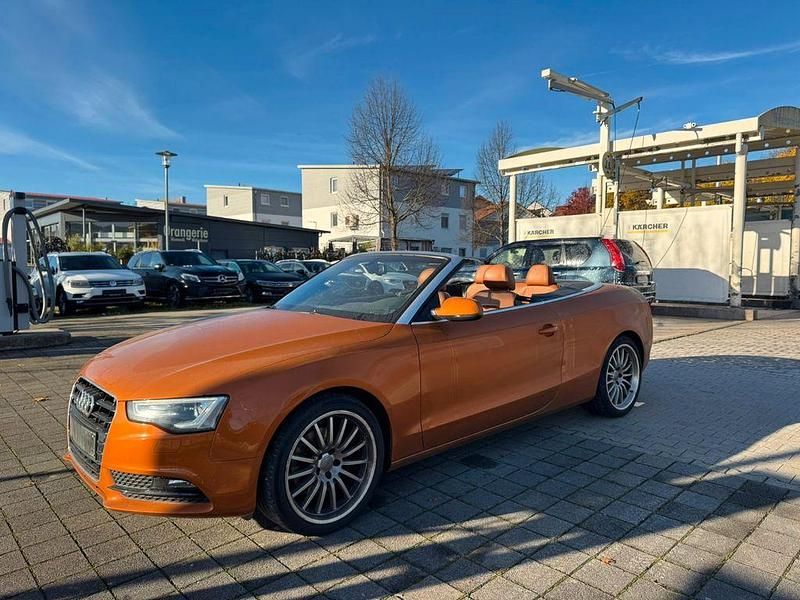 Orange Gebraucht 2014 Audi A5 Cabriolet Sport Cabrio | 9.199 € - Bild 1/4