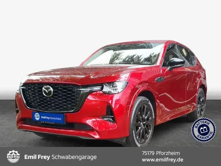 Rot Gebraucht 2022 Mazda CX-60 Homura-Line SUV | 35.850 € (Etwas zu teuer) - Bild 1/4