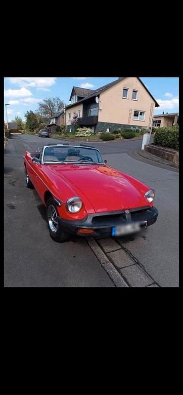Usata MG B 90 CV (66 kW) 1976 Rosso Cabrio