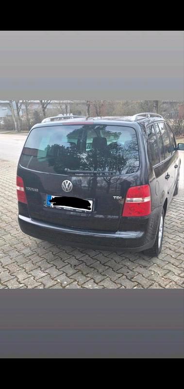 Gebraucht VW Touran 105 PS (77 kW) 2004 Schwarz Van / Kleinbus