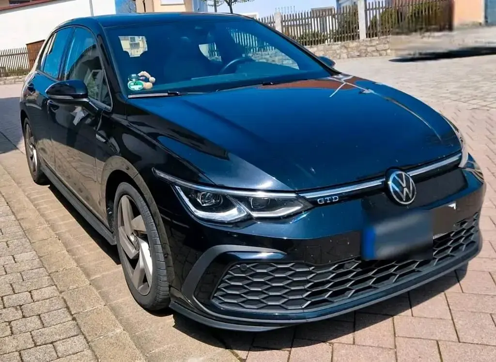 Gebraucht VW Golf VIII GTD 200 PS (147 kW) 2022 Schwarz Limousine