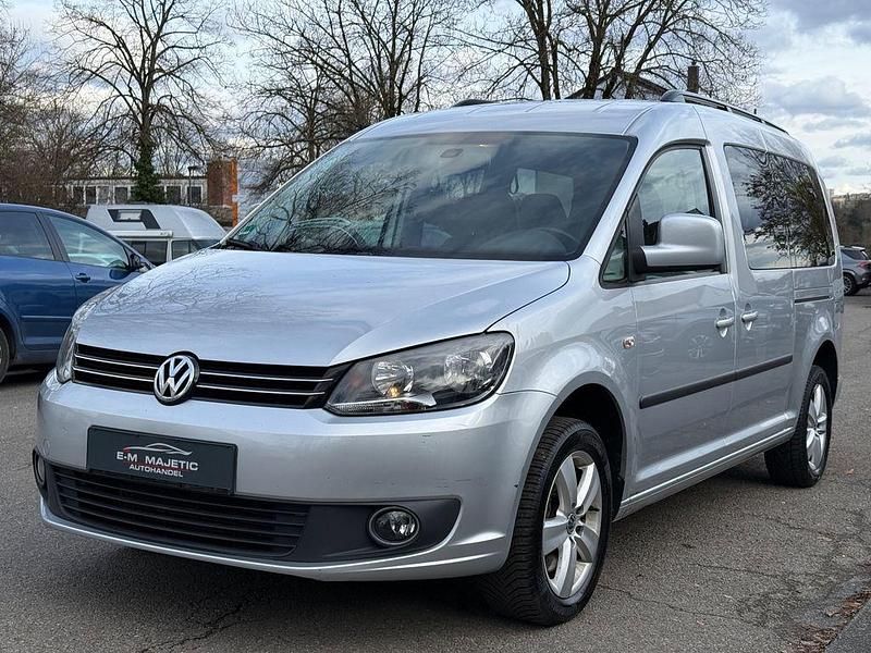 Gebraucht VW Caddy Maxi Comfortline 102 PS (75 kW) 2013 Silber Van / Kleinbus