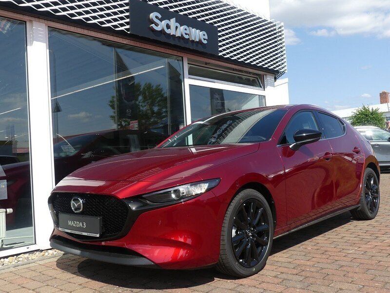 Rot Neu 2025 Mazda 3 Homura-Line Limousine | 28.990 € (Fairer Preis) - Bild 1/4