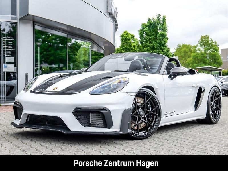 Neu Porsche 718 Spyder Sport 500 PS (367 kW) 2025 Weiß Cabrio