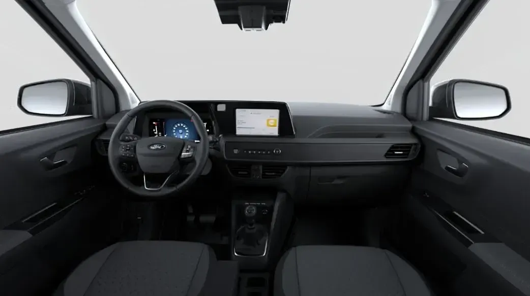 Neu Ford Courier Limited 125 PS (91 kW) 2026 Frostweiß Van / Kleinbus