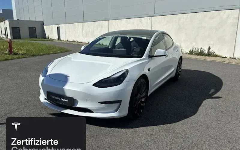 Usado Tesla Model 3 Performance 377 kW (513 CV) 2020 Blanco Berlina