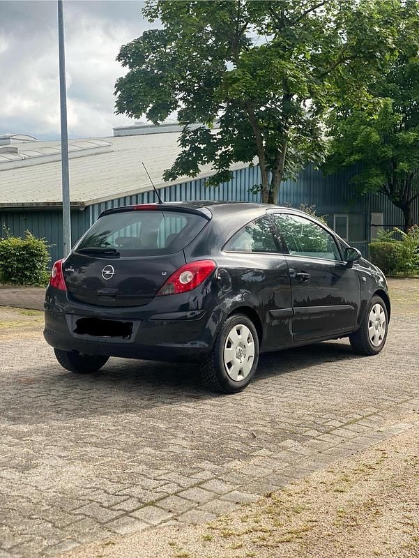 Gebraucht Opel Corsa 80 PS (58 kW) 2008 Schwarz Kleinwagen