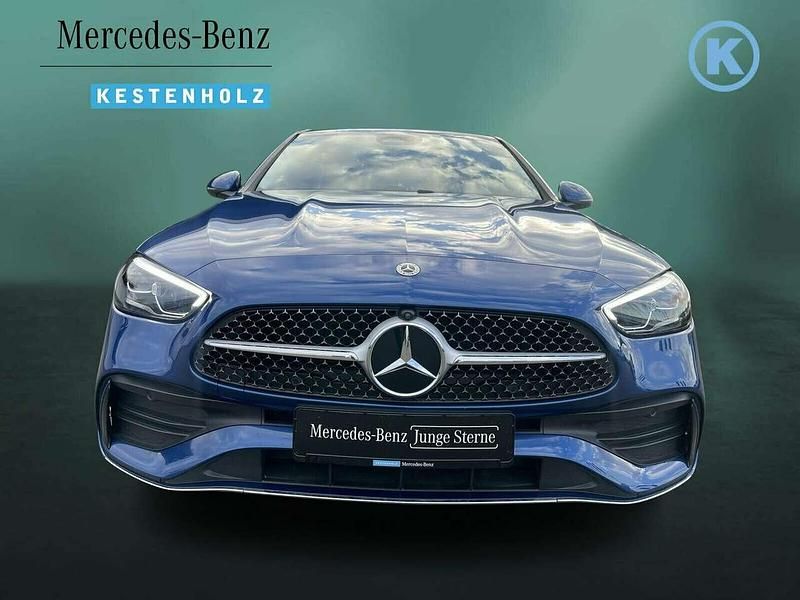 Gebraucht Mercedes C200 AMG 204 PS (150 kW) 2024 Spektralblau Limousine