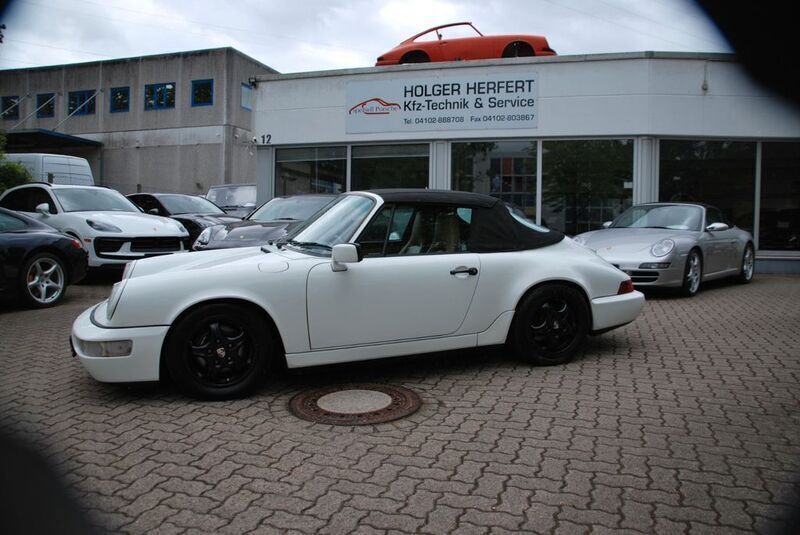 Weiß Gebraucht 1990 Porsche 964 Cabrio | 64.500 € - Bild 1/4