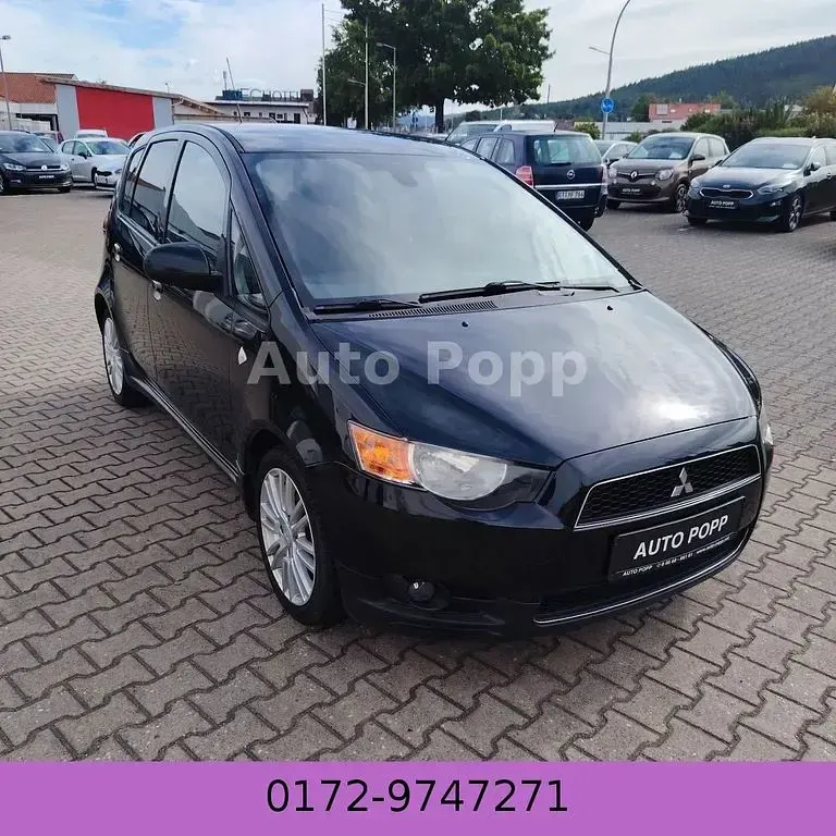 Gebraucht Mitsubishi Colt 95 PS (69 kW) 2010 Schwarz Kleinwagen