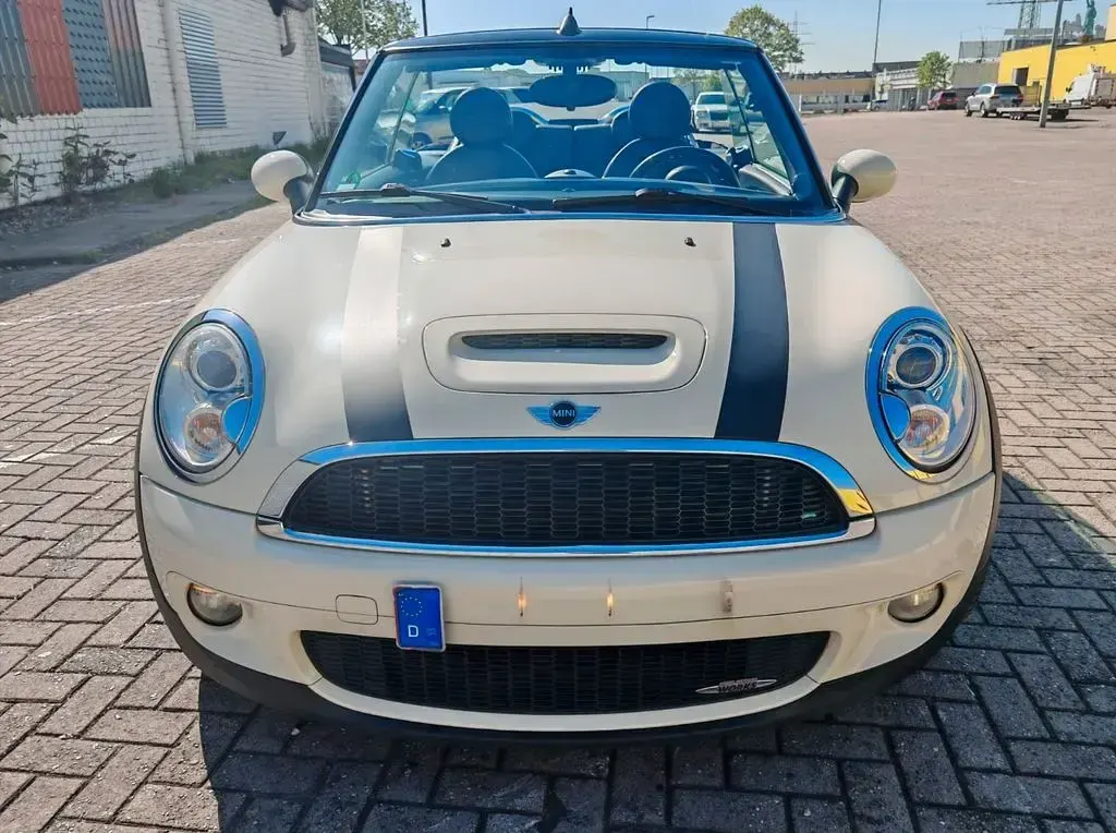 Gebraucht Mini John Cooper Works Cabriolet 211 PS (155 kW) 2010 Weiß Cabrio