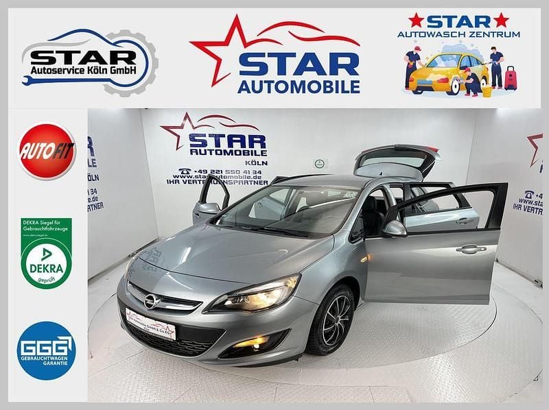 Grau Gebraucht 2015 Opel Astra Edition Kombi | 6.990 € (Superpreis) - Bild 1/4