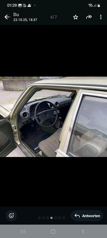 Gebraucht Mercedes E280 185 PS (136 kW) 1985 Grün Limousine