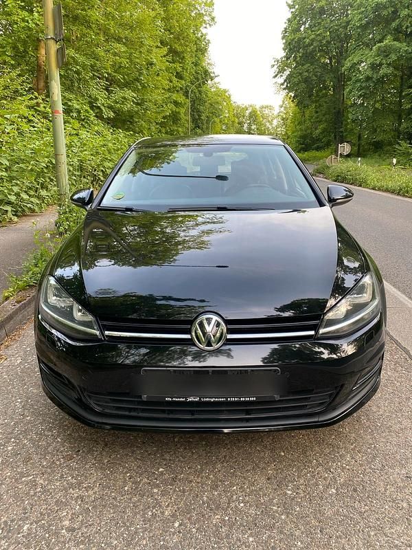Schwarz Gebraucht 2015 VW Golf VII Limousine | 6.700 € (Superpreis) - Bild 1/4