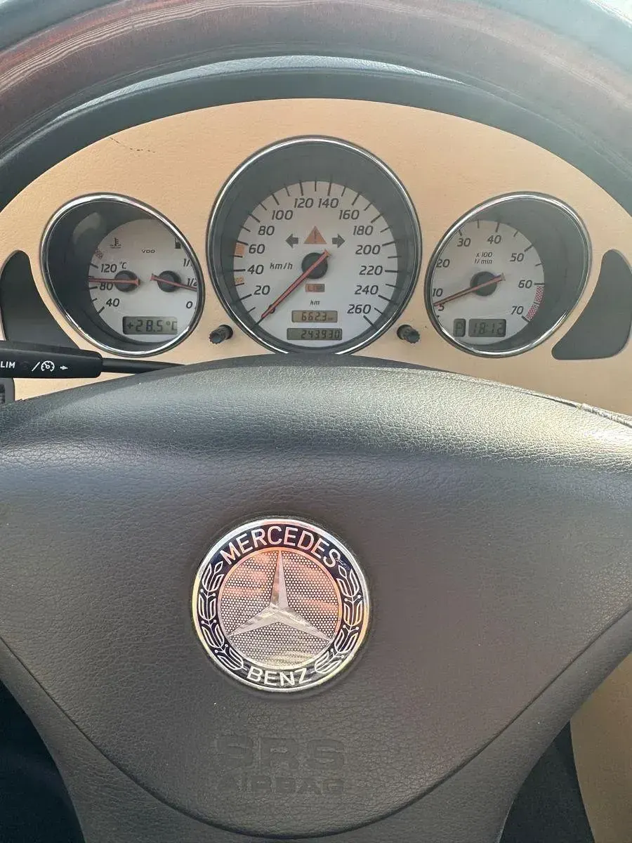Gebraucht Mercedes SLK320 Edition 218 PS (160 kW) 2000 Violett Cabrio
