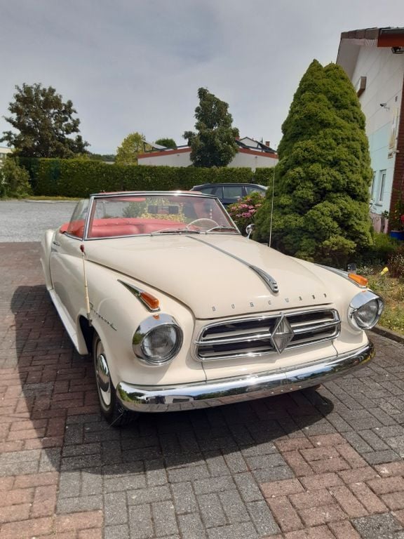 Weiß Gebraucht 1959 Borgward Isabella Cabrio | 119.000 € - Bild 1/4