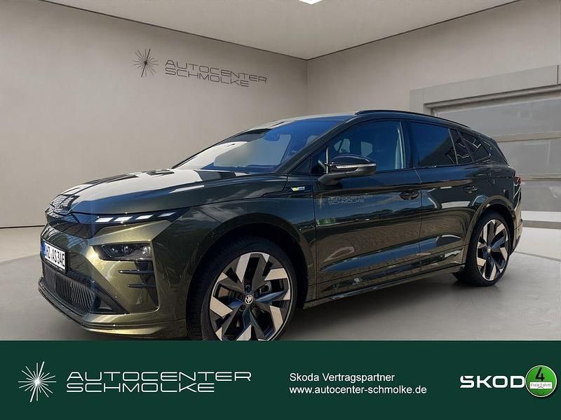 Olibogrün Gebraucht 2025 Skoda Enyaq iV Suite SUV | 54.999 € (Fairer Preis) - Bild 1/4