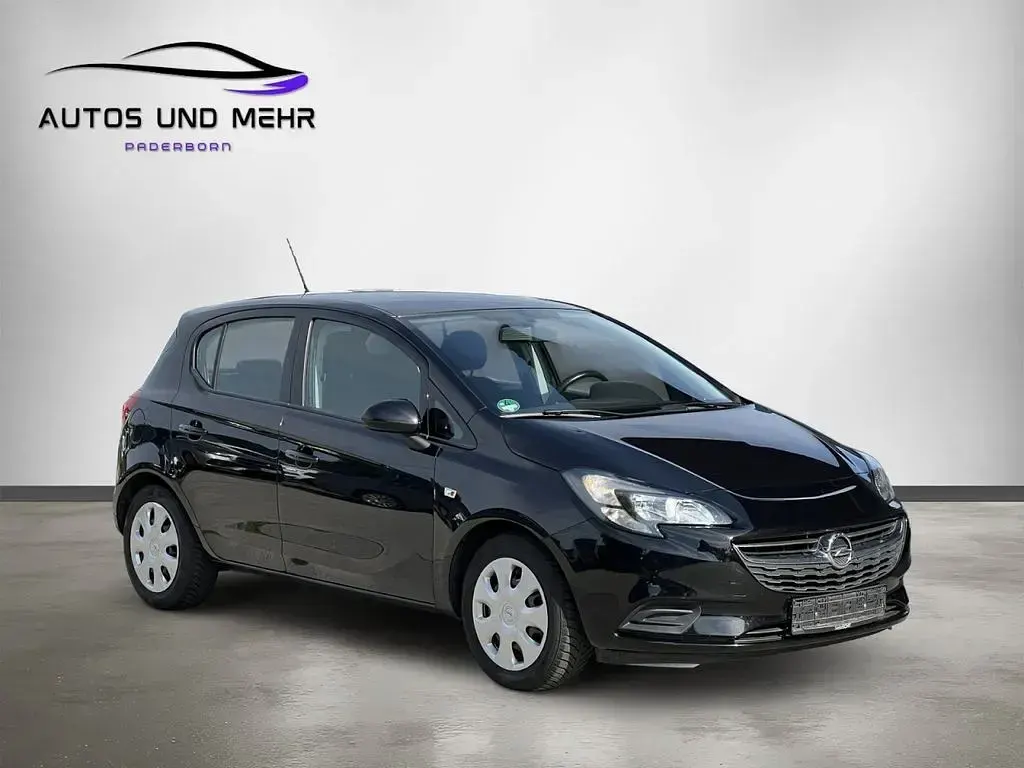 Gebraucht Opel Corsa Edition 90 PS (66 kW) 2018 Schwarz Kleinwagen