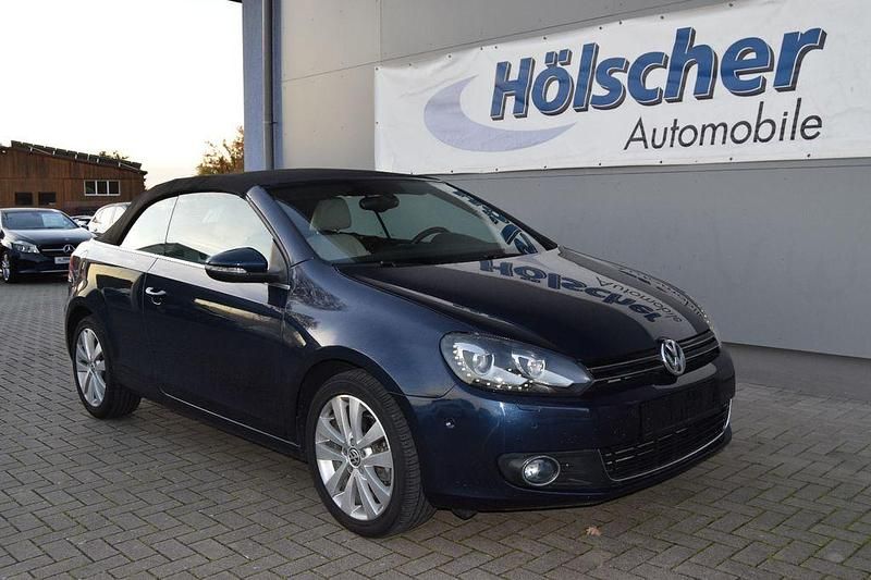 Blau Gebraucht 2013 VW Golf Cabriolet Cabrio | 12.999 € (Fairer Preis) - Bild 1/4