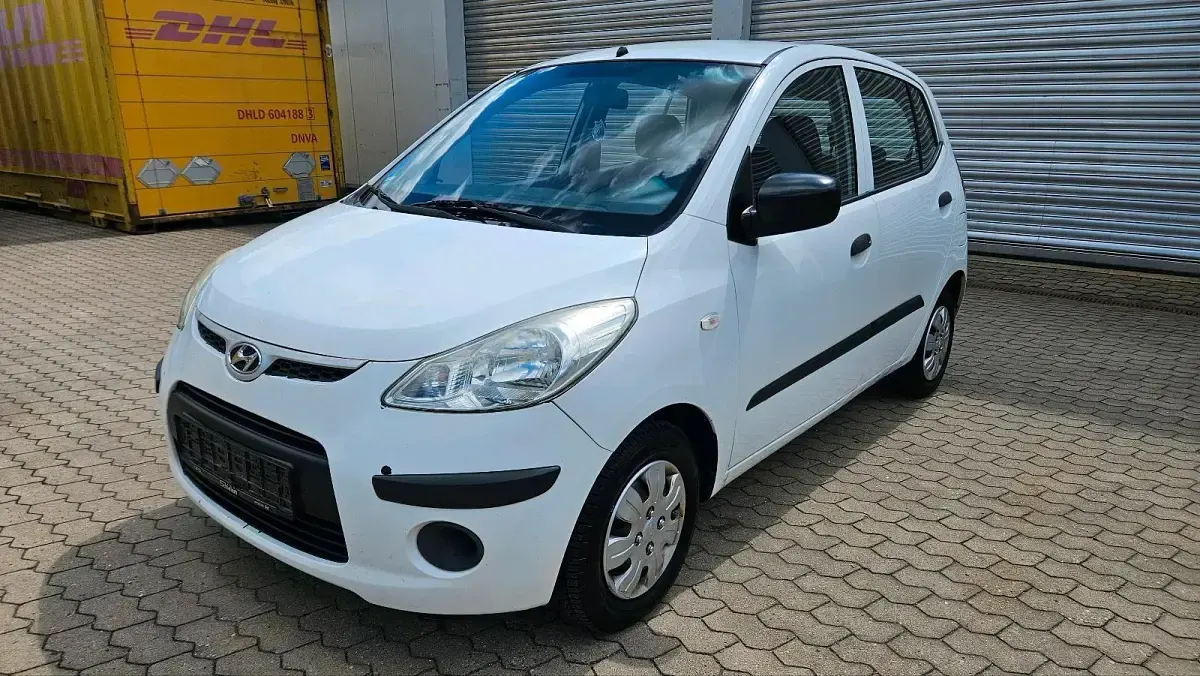 Gebraucht Hyundai i10 67 PS (49 kW) 2008 Weiß Kleinwagen