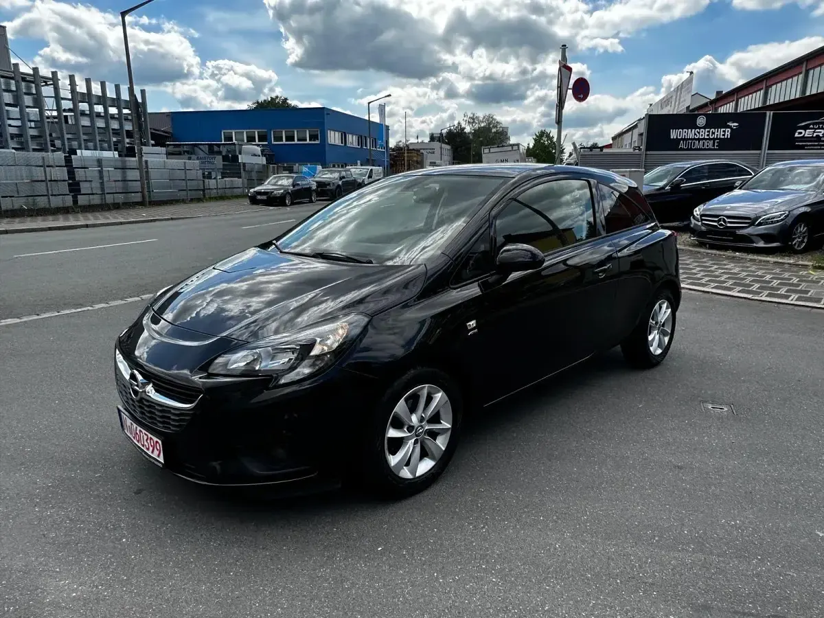 Gebraucht Opel Corsa Active 90 PS (66 kW) 2017 Schwarz Kleinwagen
