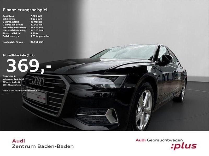 Schwarz Gebraucht 2021 Audi A6 Sport Limousine | 29.910 € (Superpreis) - Bild 1/4