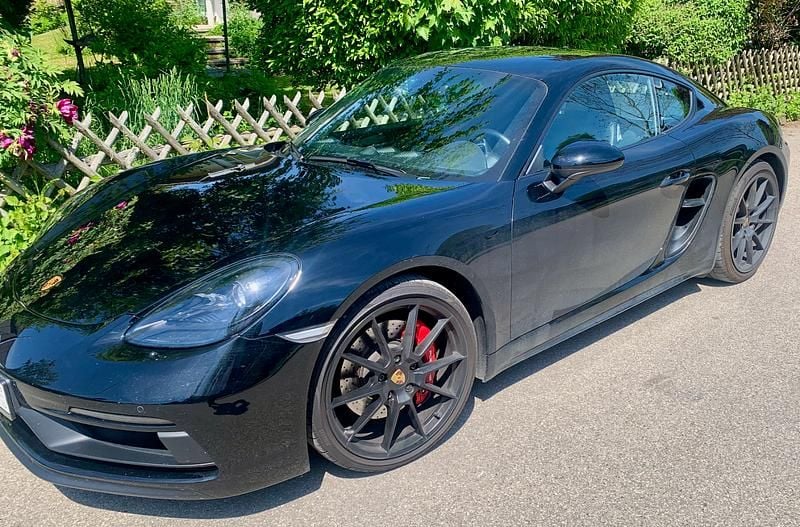 Schwarz Gebraucht 2022 Porsche Cayman GTS Coupé | 86.000 € (Guter Preis) - Bild 1/4