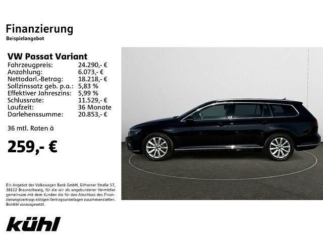 Gebraucht VW Passat Elegance 150 PS (110 kW) 2020 Deep black perleffekt Kombi