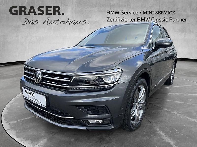 Gebraucht VW Tiguan Highline 190 PS (139 kW) 2018 Grau SUV