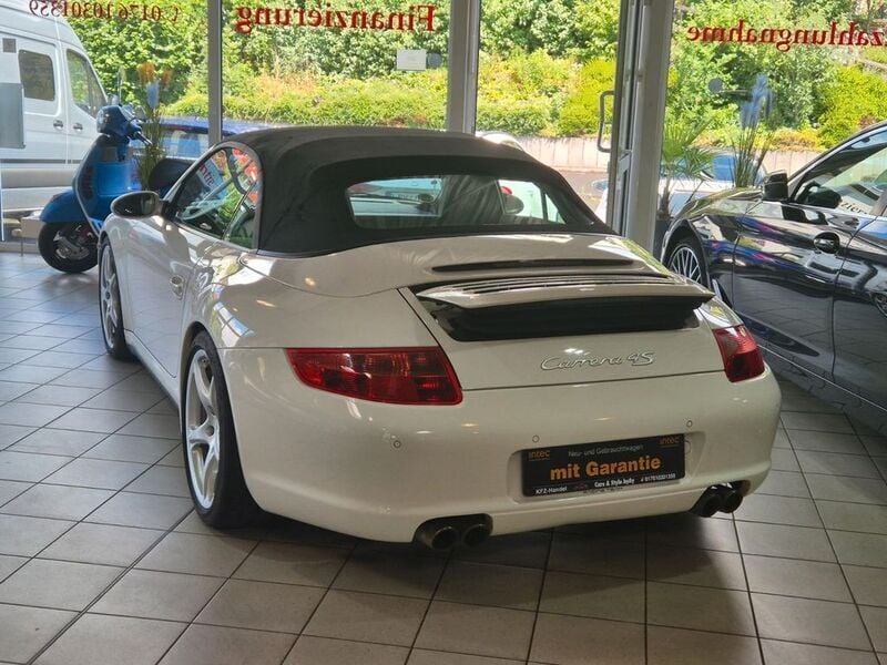 Gebraucht Porsche 911 Carrera 4S Cabriolet 355 PS (261 kW) 2008 Carraraweiß Cabrio
