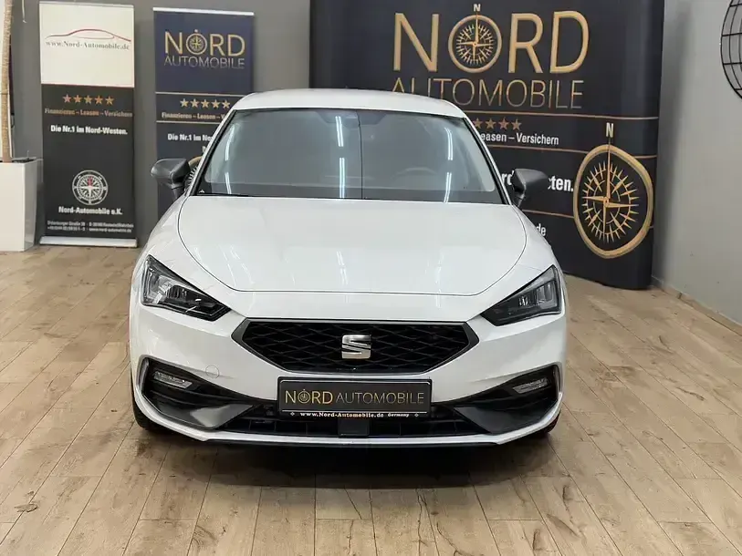 Occasion Seat Leon FR 204 ch (150 kW) 2021 Blanc Berline