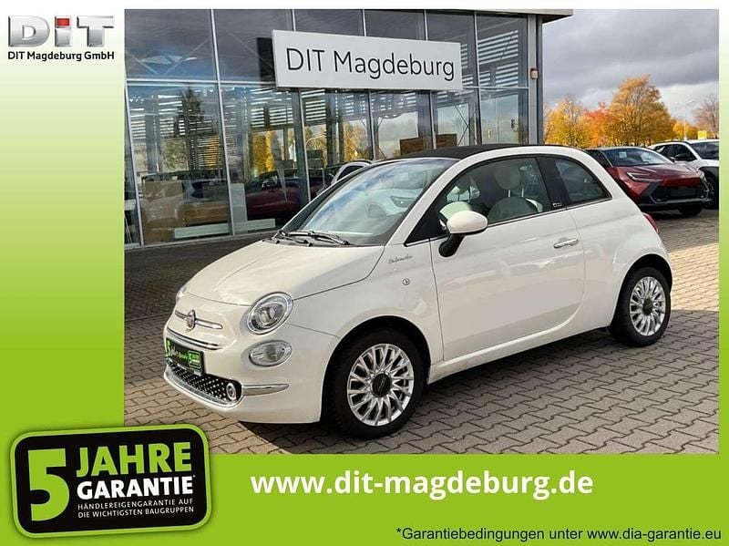 Gelato weiss Gebraucht 2022 Fiat 500C Dolcevita Cabrio | 12.890 € (Guter Preis) - Bild 1/4