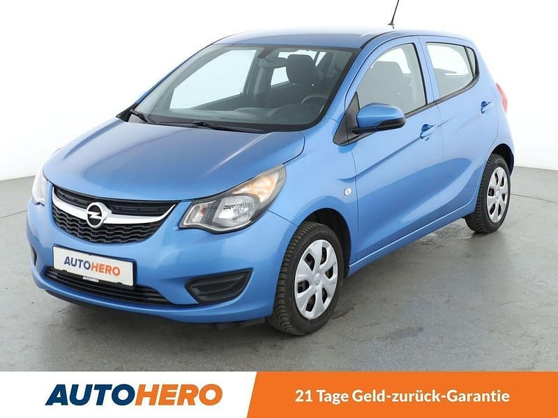 Blau Gebraucht 2015 Opel Karl Edition Kleinwagen | 7.070 € (Fairer Preis) - Bild 1/3
