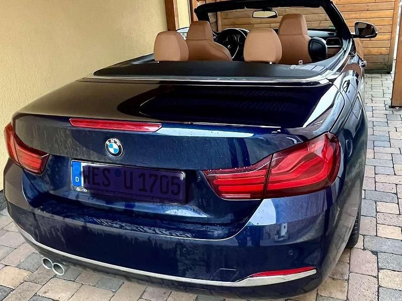 Gebraucht BMW 420 Luxury Line 184 PS (135 kW) 2019 Blau Cabrio