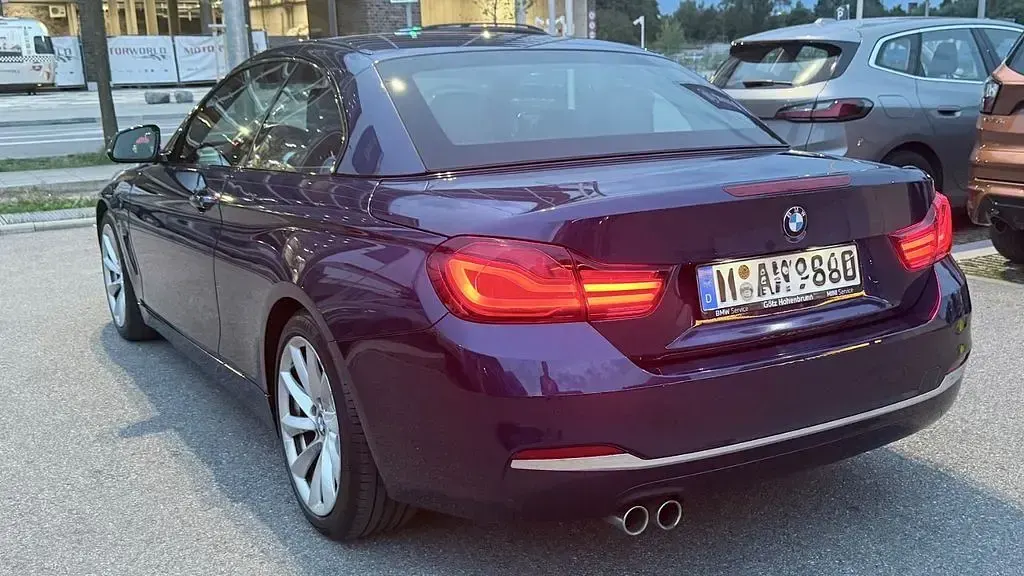Gebraucht BMW 420 Cabriolet Luxury Line 184 PS (135 kW) 2020 Blau Cabrio