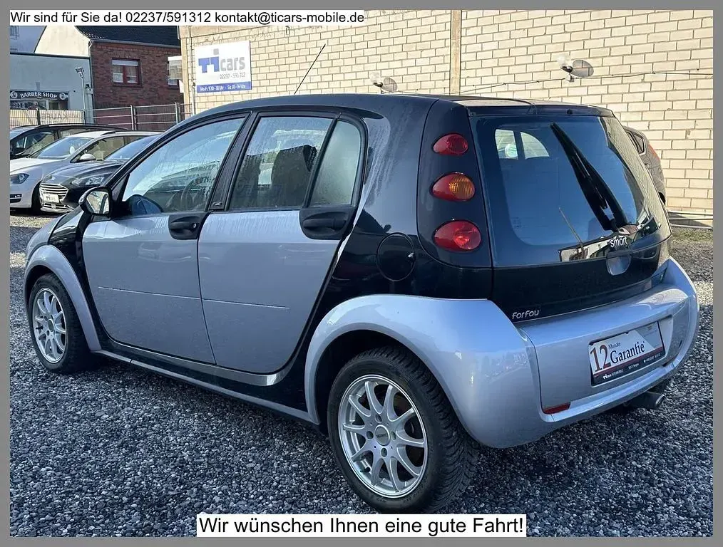 Gebraucht Smart ForFour Pulse 95 PS (69 kW) 2004 Tridionsicherheitsz (metallic) Kleinwagen