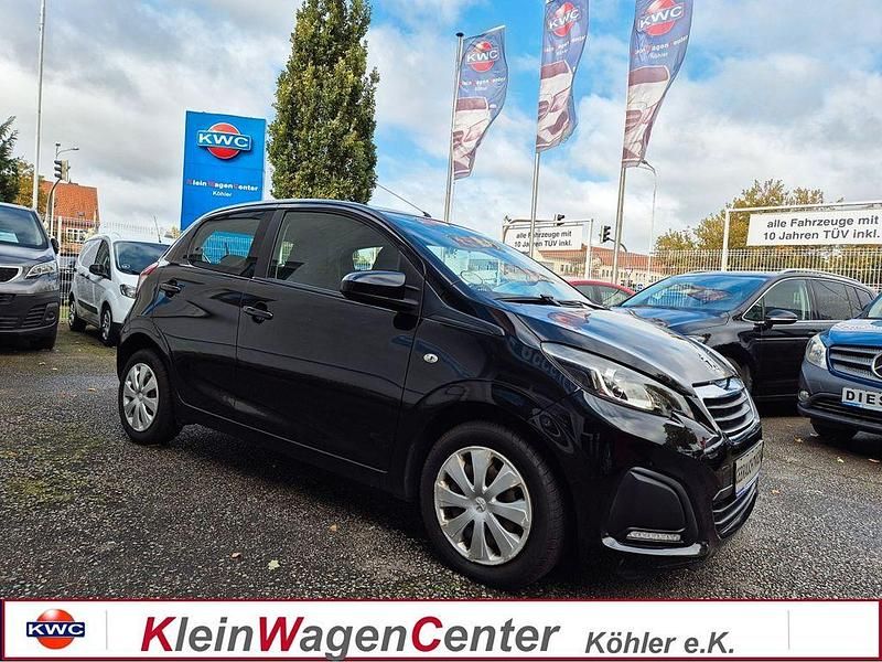 Schwarz Gebraucht 2015 Peugeot 108 Active Kleinwagen | 6.890 € (Fairer Preis) - Bild 1/3