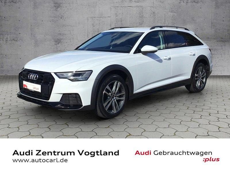 Gletscherweiß metallic Gebraucht 2022 Audi A6 Allroad Ambiente Kombi | 45.980 € (Guter Preis) - Bild 1/4