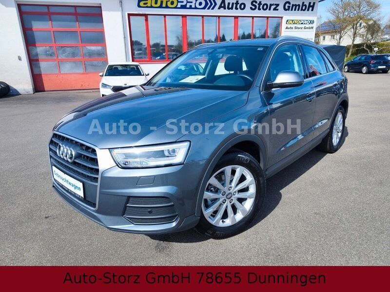 Grau Gebraucht 2018 Audi Q3 Basis SUV | 17.990 € (Fairer Preis) - Bild 1/4