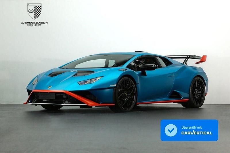 Blau Gebraucht 2022 Lamborghini Huracán Coupé | 329.900 € (Fairer Preis) - Bild 1/4